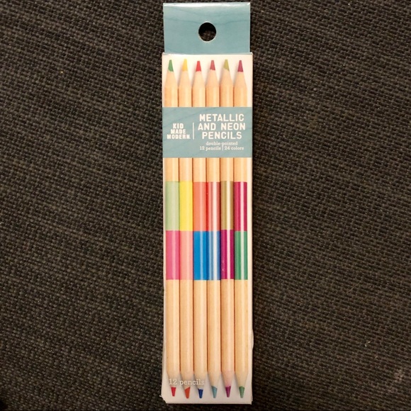 Adult coloring book and neon colored pencil set - Picture 2 of 3
